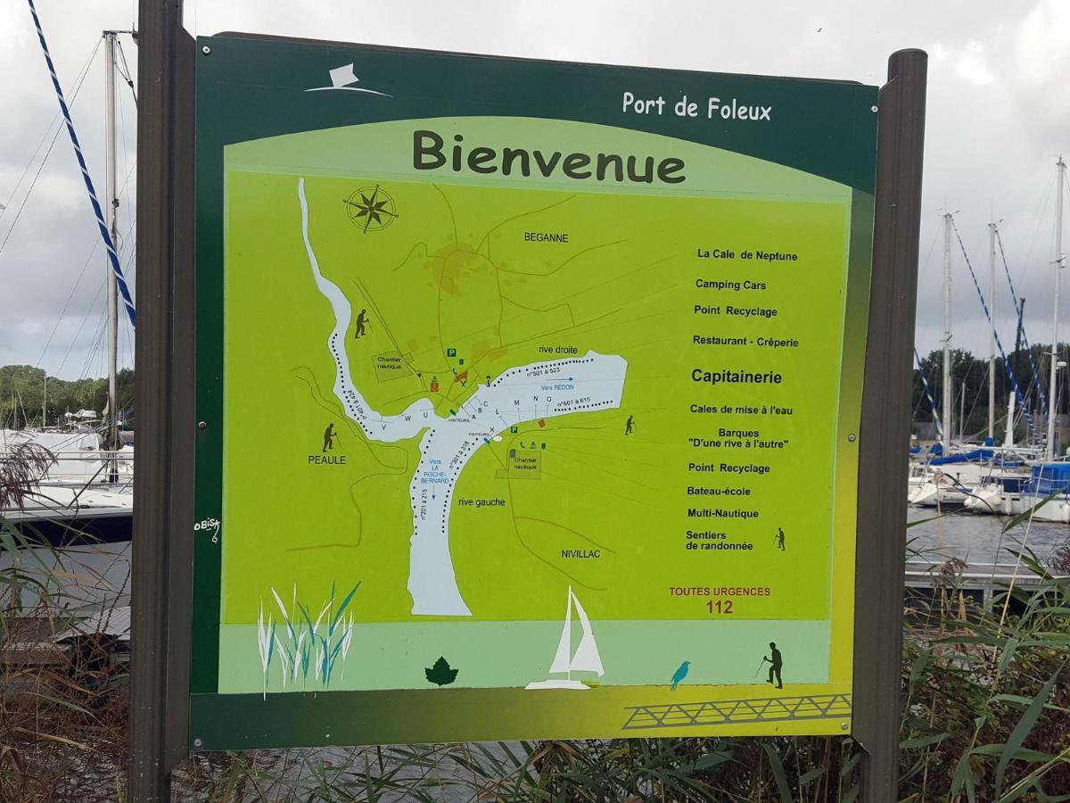 Vedette Hollandaise De 13 M Pour Sejour Insolite Hotell Nivillac Eksteriør bilde